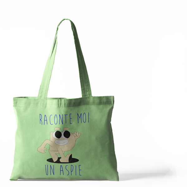 tote bag raconte moi un aspie